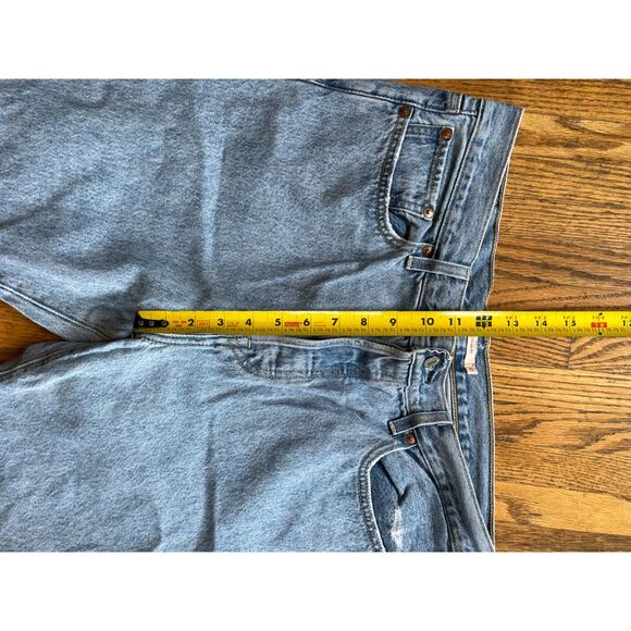 Levi's Premium Blue Wedgie Straight Denim Jeans Pants Trousers  Women's Size 32 - Picture 11 of 13